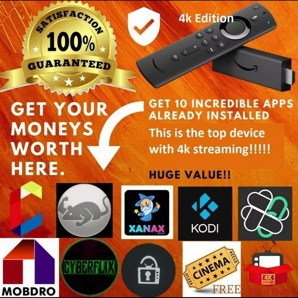 FULLY LOADED- FIRE STICK WITH ALEXA 2020